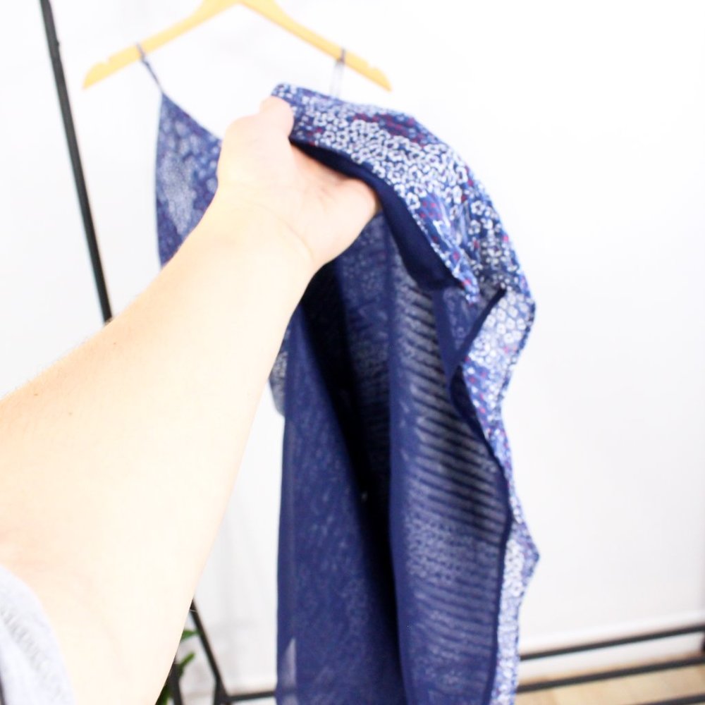 *Massimo Dutti Floral Spagetti Strap Midi Dress - Picture 7 of 7